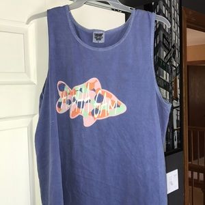 Alpha gam comfort colors tank